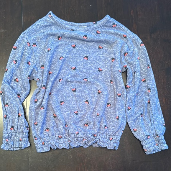 GAP Blue Kids Sweater shirt with Minnie Mouse - Picture 1 of 2